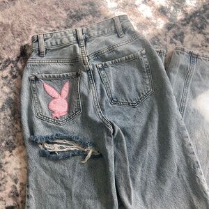 PacSun Playboy Straight leg jeans.